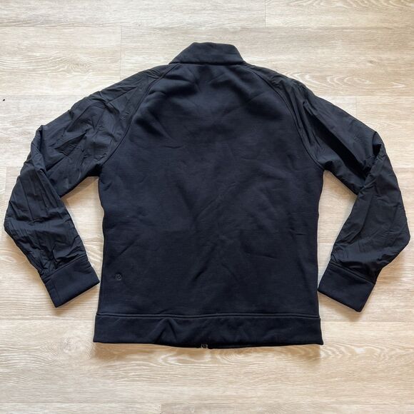 Lululemon Black Bomber Jacket Men's-Size L - Picture 2 of 9